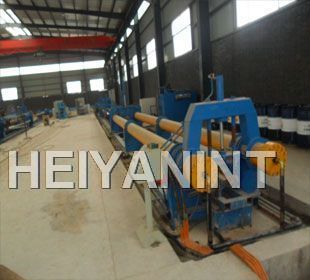 Two-step pipe expander machine
