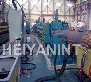 Hydraulic pipe expander machine
