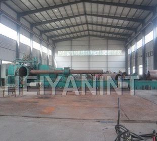 Mediate frequency induction pipe bending machine