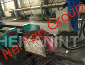 Stainless and carbon steel tee forming machine
