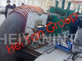 Hot forming carbon steel elbow machine